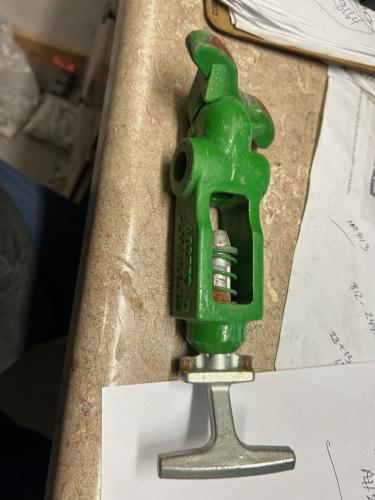 John Deere BA28164 WALKING GAUGE WHEEL STOP W/ HANDLE