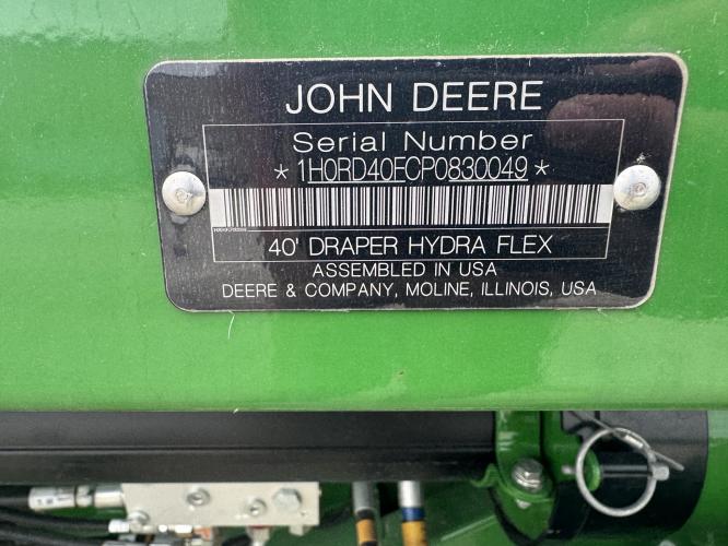 John Deere RD40F