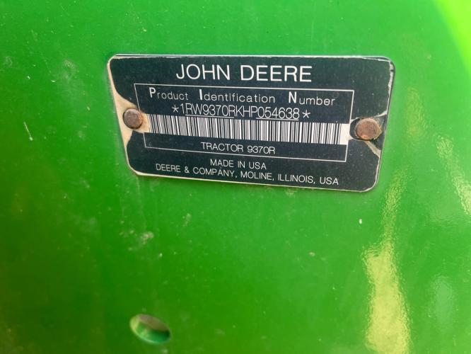 John Deere 9370R