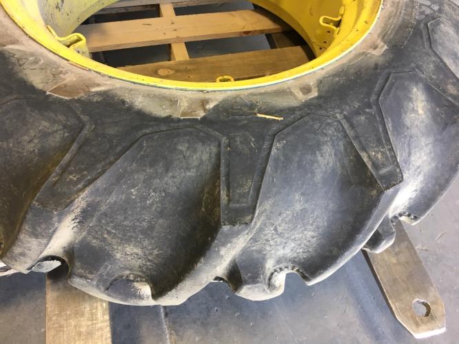 John Deere firestone 12.4 - 24 mfwd T & W