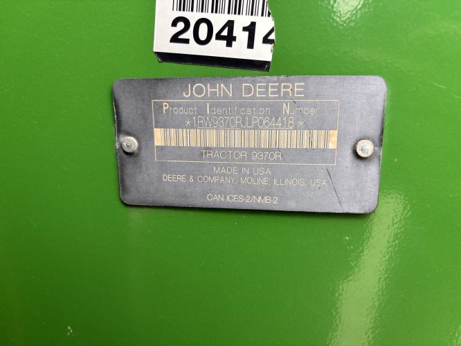 John Deere 9370R