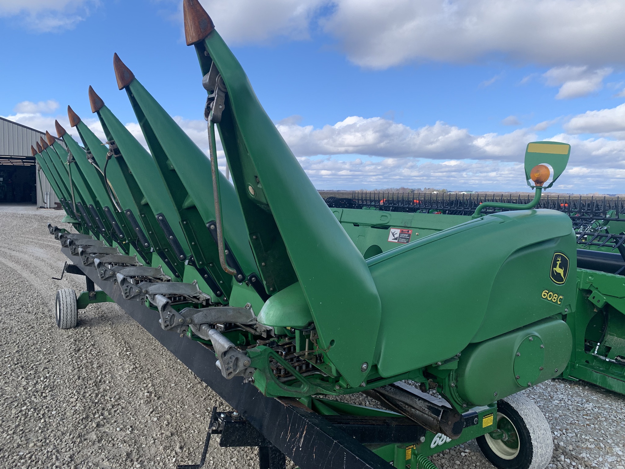 Used John Deere 608C 205296 Sloan Implement