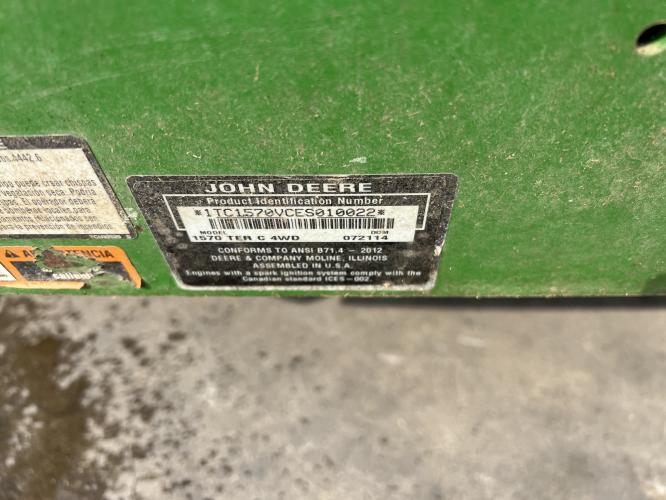 John Deere F1570