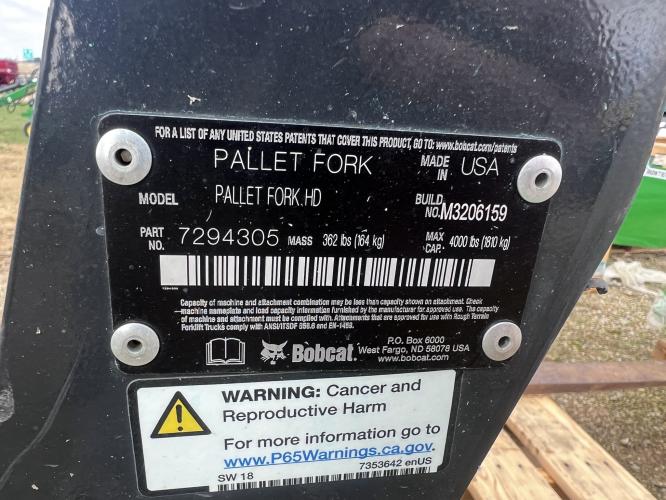 Bobcat PALLET FORK