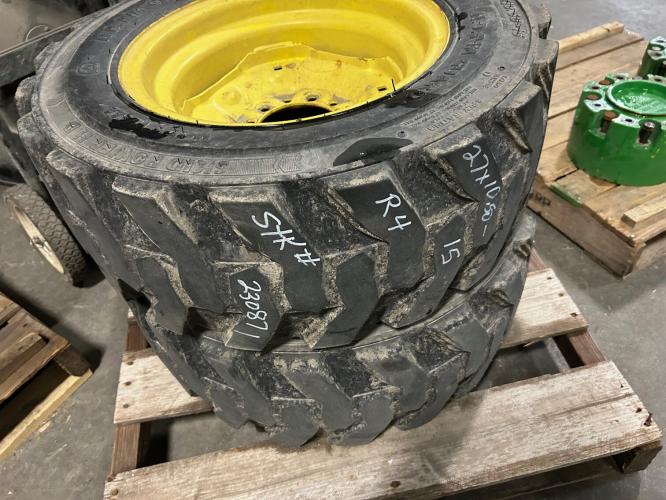 John Deere 27X10.50-15 R4 Tire & wheel ass'm