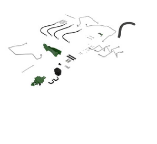 John Deere NEW BLV10015 VALVE, LINE/HOSE KIT D170