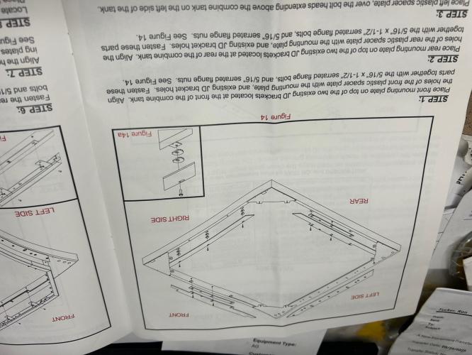 John Deere new Maurer 9E000032 grain tank Extension