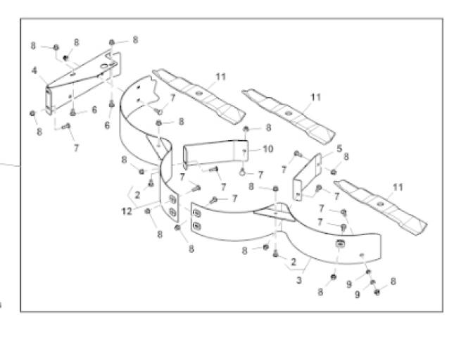 John Deere NEW TCB10952 - 48" MULCH KIT